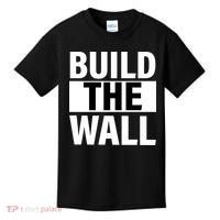 Build The Wall Box Logo Kids T-Shirt thumb 0