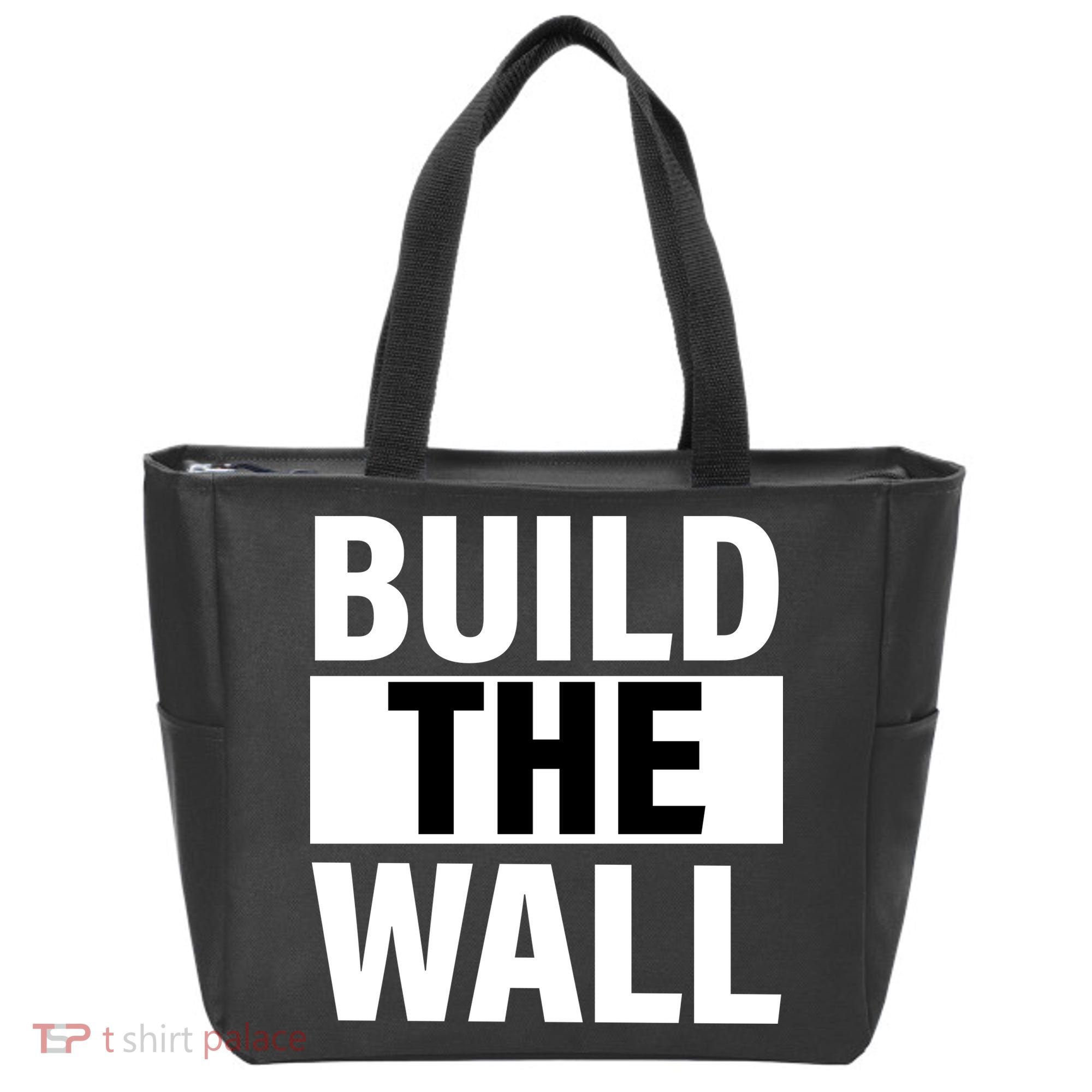 Build The Wall Box Logo Tote Bag