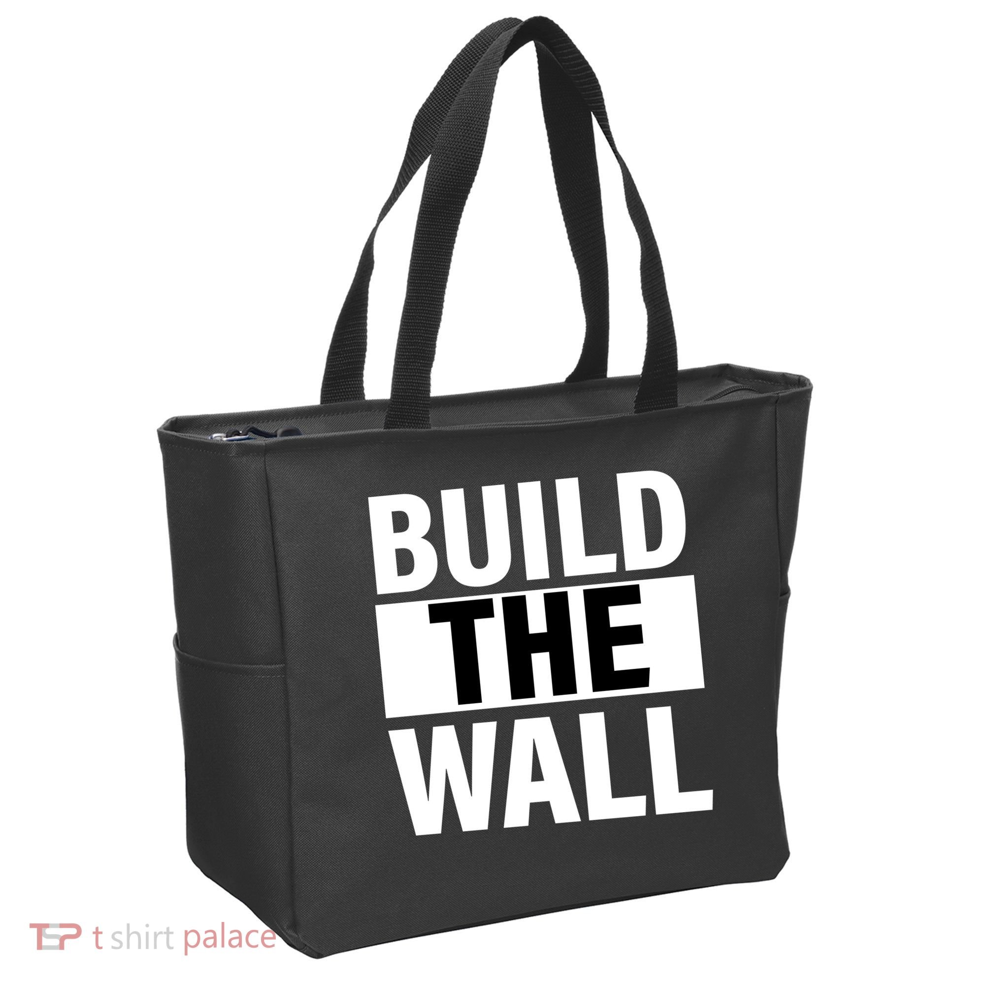Build The Wall Box Logo Tote Bag
