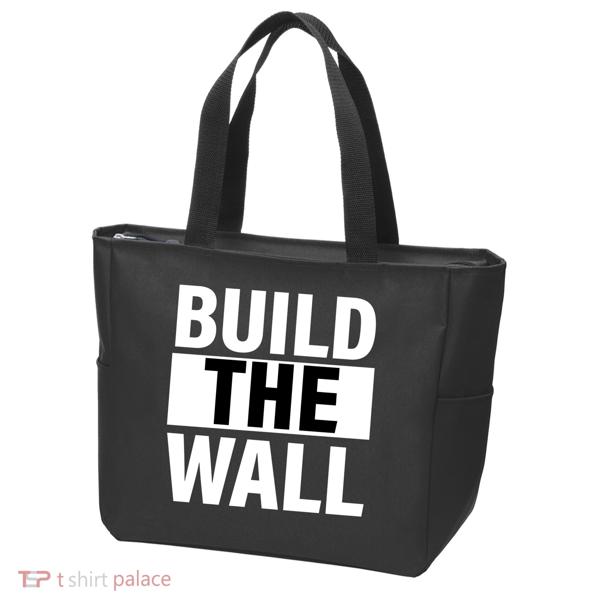 Build The Wall Box Logo Tote Bag