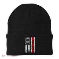 Build The Wall Distressed Flag Beanie thumb 0