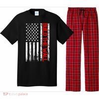 Build The Wall Distressed Flag Pajama Set thumb 0