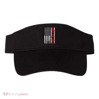 Build The Wall Distressed Flag Visor