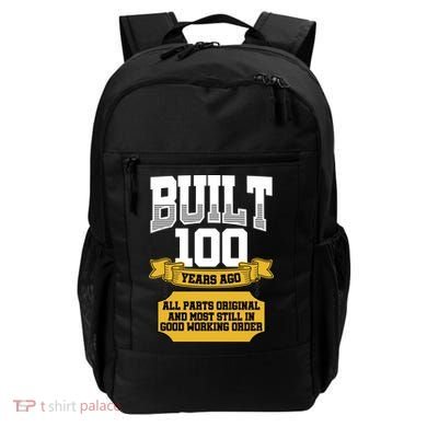 Built 100th Birthday All Original Part Backpack