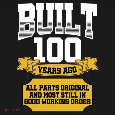 Built 100th Birthday All Original Part Ladies PosiCharge Competitor Racerback Tank