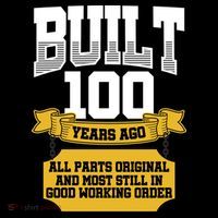 Built 100th Birthday All Original Part Ornament thumb 1