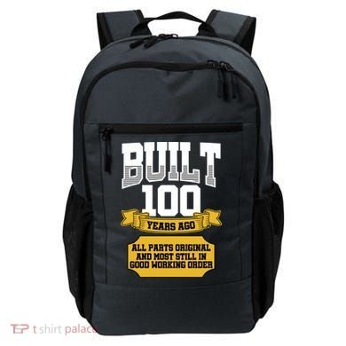 Built 100th Birthday All Original Part Backpack