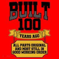 Built 100th Birthday All Original Part Santa Hat thumb 1