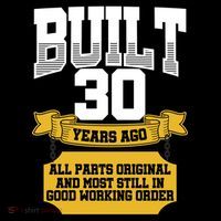 Built 30th Birthday All Original Part Backpack thumb 2