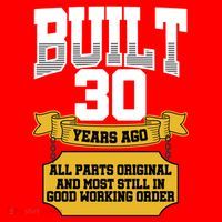 Built 30th Birthday All Original Part Hoodie thumb 7