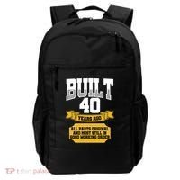 Built 40th Birthday All Original Part Backpack thumb 0