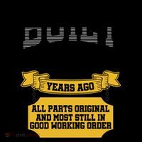 Built 40th Birthday All Original Part Coffee Mug thumb 5