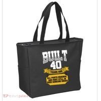 Built 40th Birthday All Original Part Tote Bag thumb 2