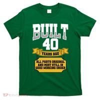 Built 40th Birthday All Original Part T-Shirt thumb 0