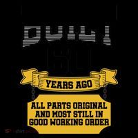 Built 60th Birthday All Original Part Coffee Mug thumb 5