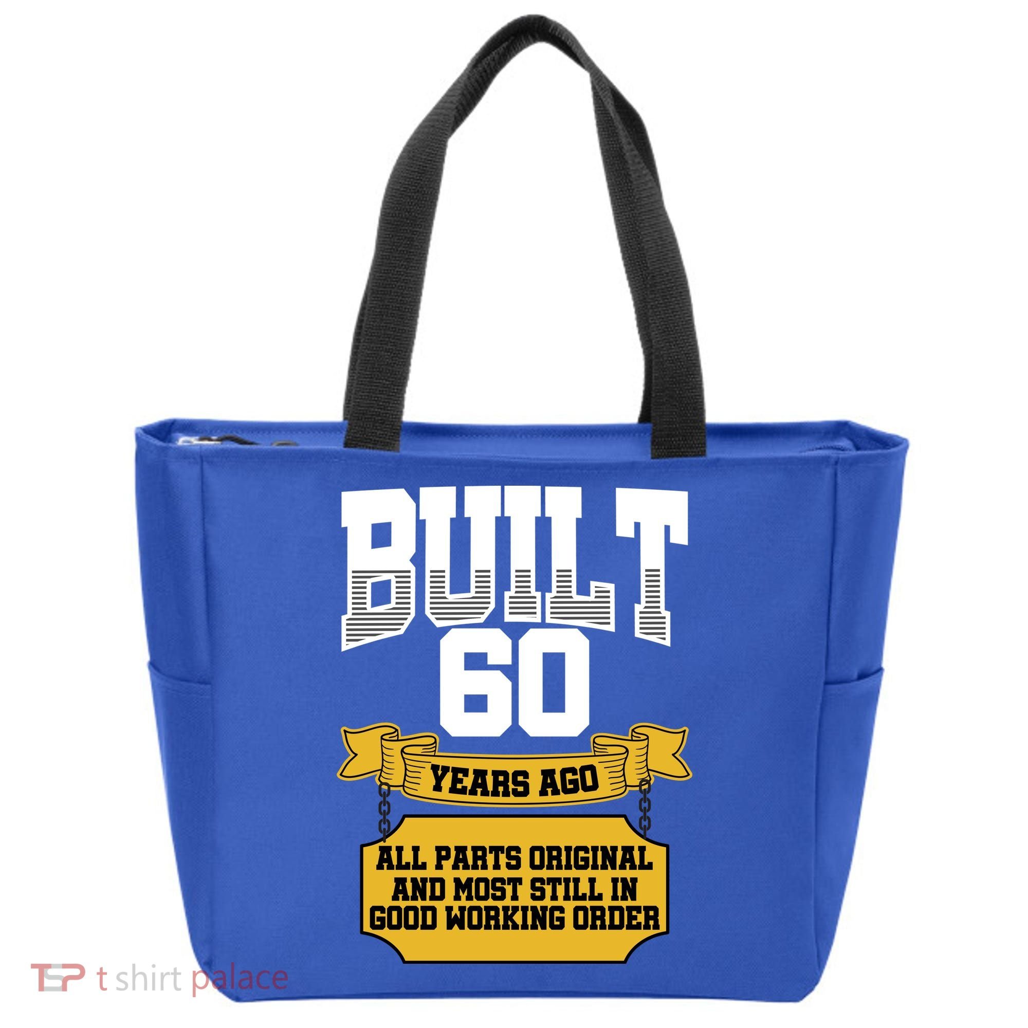Built 60th Birthday All Original Part Tote Bag