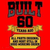 Built 60th Birthday All Original Part Santa Hat thumb 1