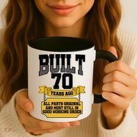 Built 70th Birthday All Original Part Coffee Mug thumb 3