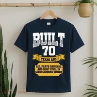 Built 70th Birthday All Original Part T-Shirt thumb 2