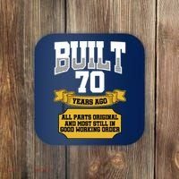 Built 70th Birthday All Original Part Coaster thumb 0