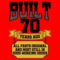 Built 70th Birthday All Original Part Santa Hat thumb 1