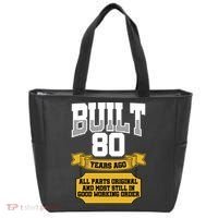 Built 80th Birthday All Original Part Tote Bag thumb 0