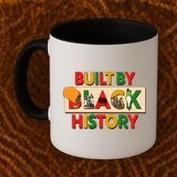 Built By Black History Black History Month Coffee Mug thumb 2