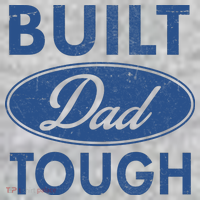 Built Dad Tough Car Logo Kids Sweatshirt thumb 2