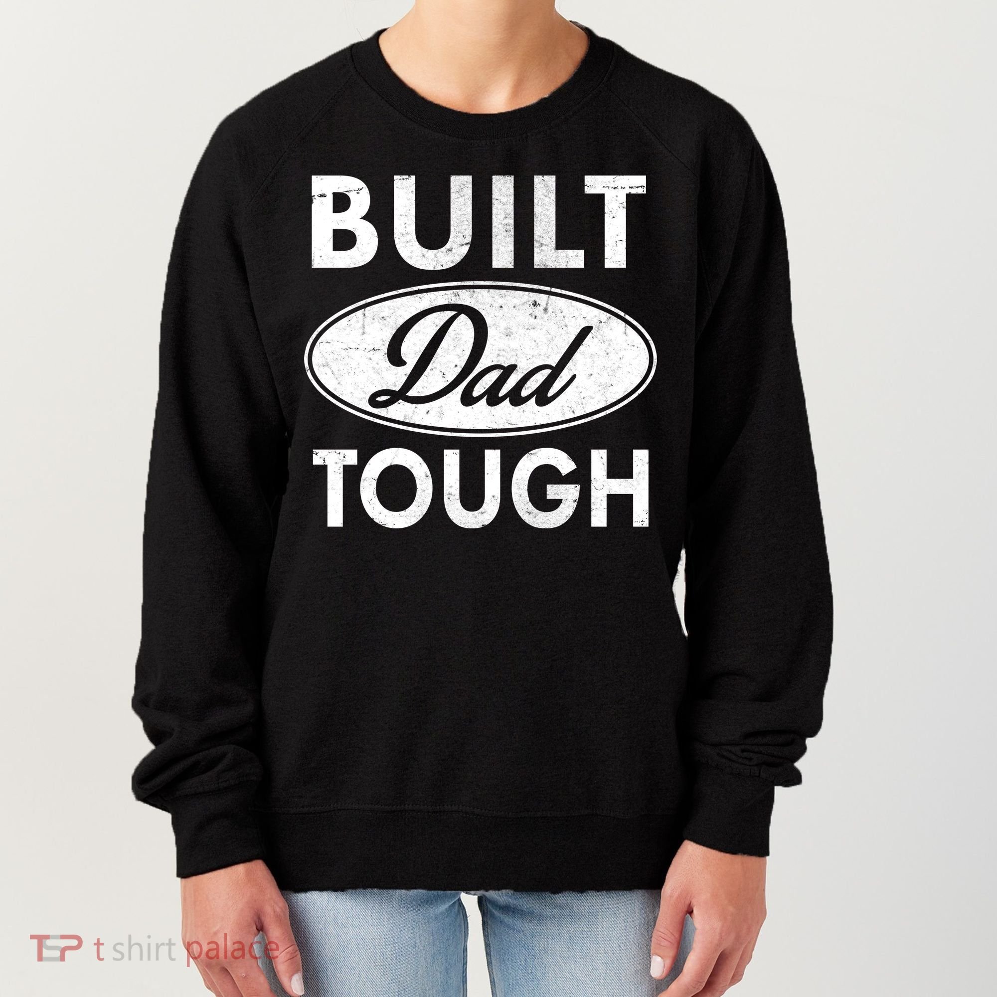 Built Dad Tough Car Logo Women's Sweatshirt