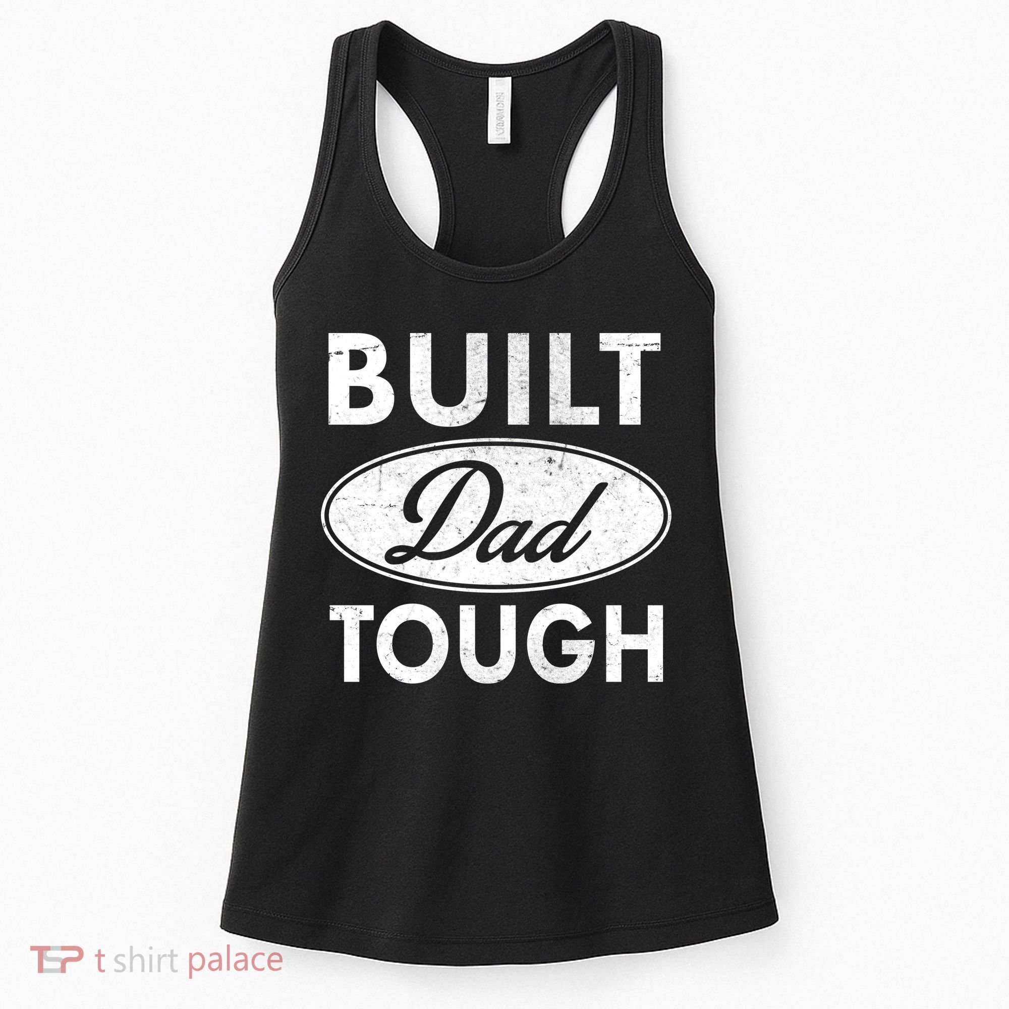 Built Dad Tough Car Logo Women's Tank Top