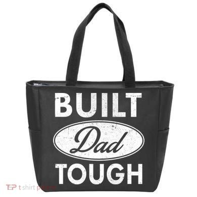 Built Dad Tough Car Logo Tote Bag