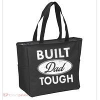 Built Dad Tough Car Logo Tote Bag thumb 2