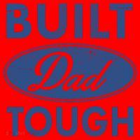 Built Dad Tough Car Logo Santa Hat thumb 1