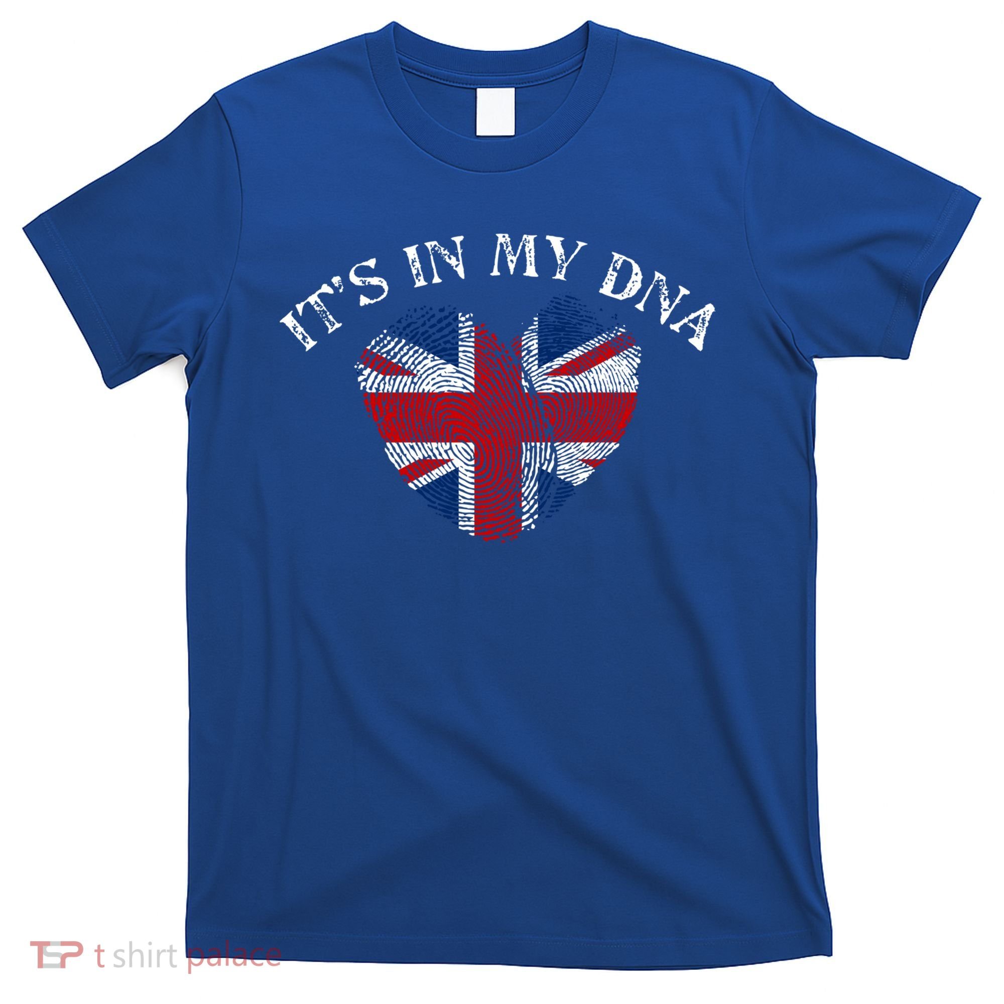 British Union Jack Dna Uk Flag Gift Cool Gift T-Shirt