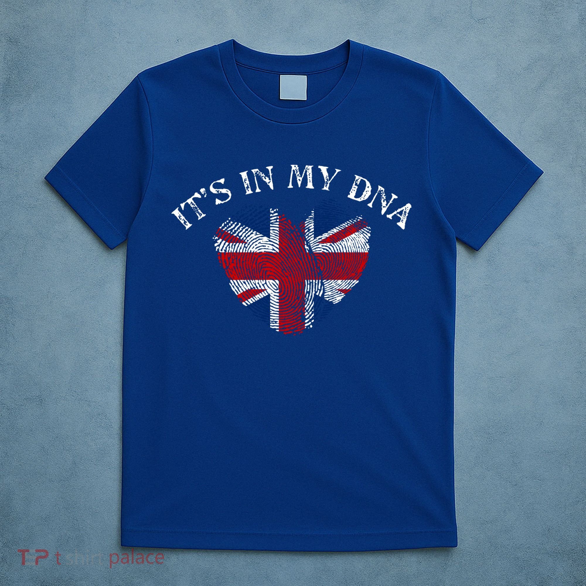 British Union Jack Dna Uk Flag Gift Cool Gift T-Shirt