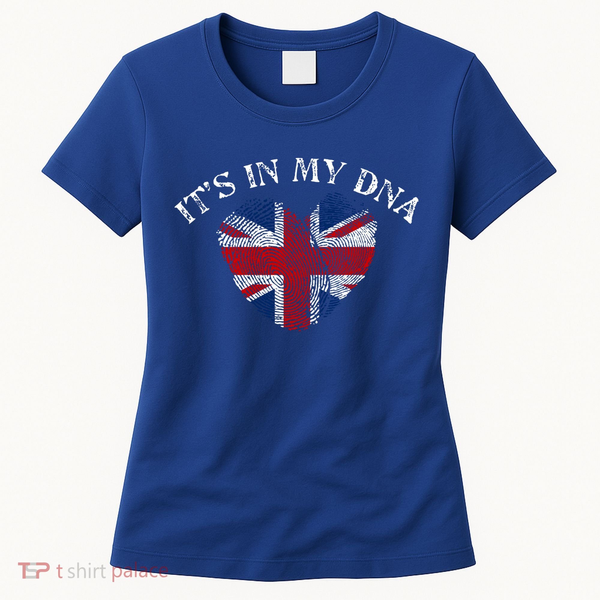 British Union Jack Dna Uk Flag Gift Cool Gift Women's T-Shirt