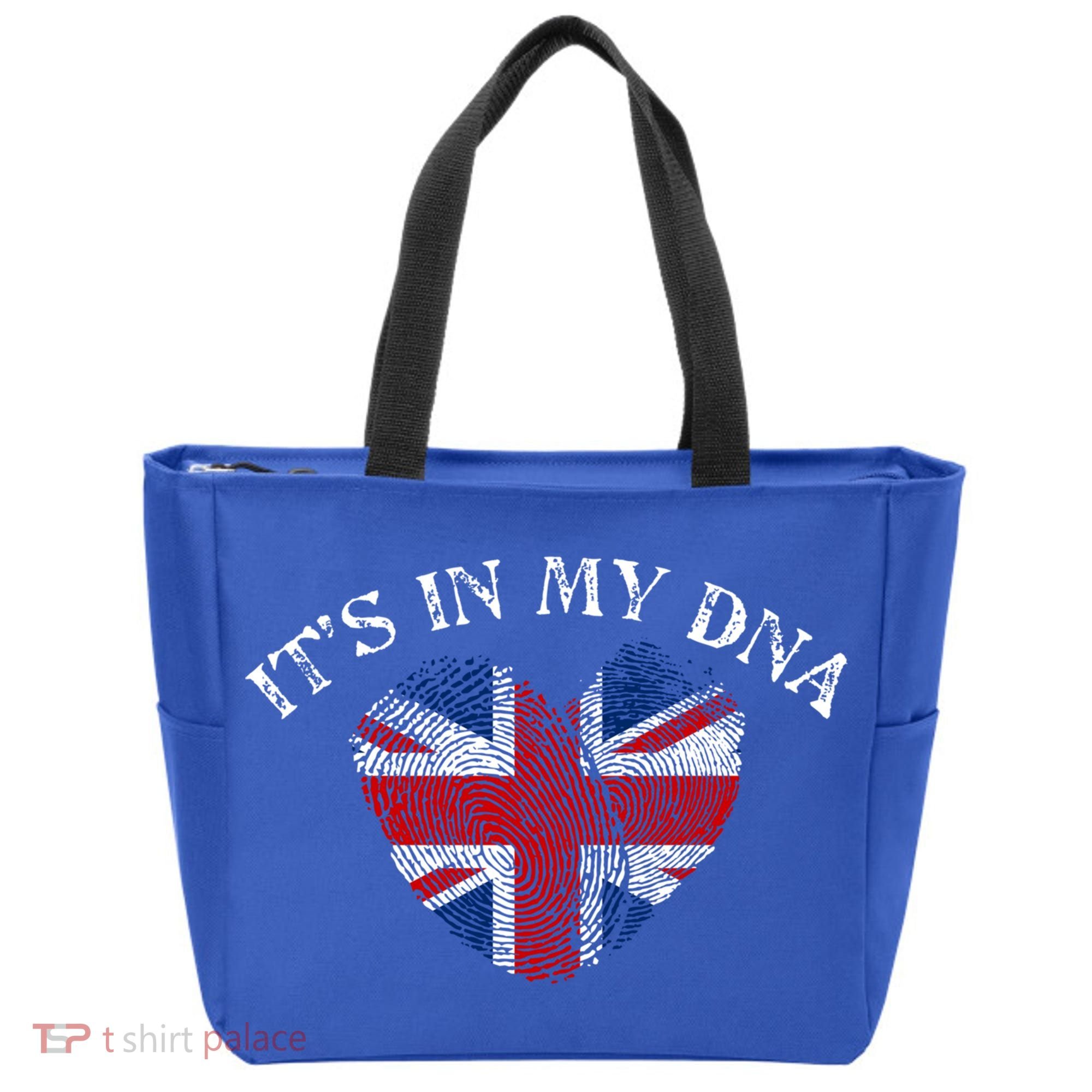 British Union Jack Dna Uk Flag Gift Cool Gift Tote Bag