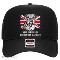 Bulldog Union Jack King Charles Coronation Hat thumb 0