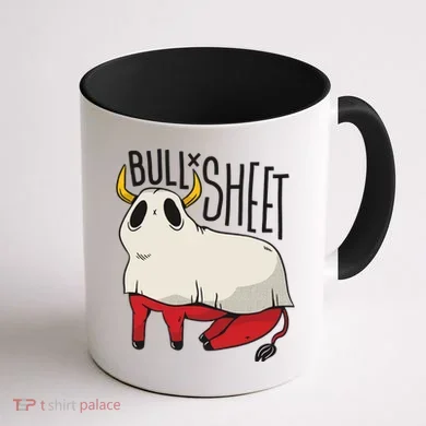 Bull Sheet Coffee Mug back