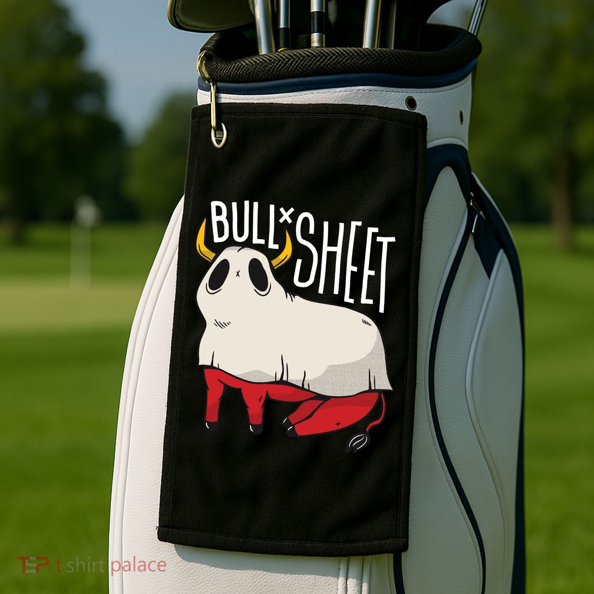 Bull Sheet Golf Towel
