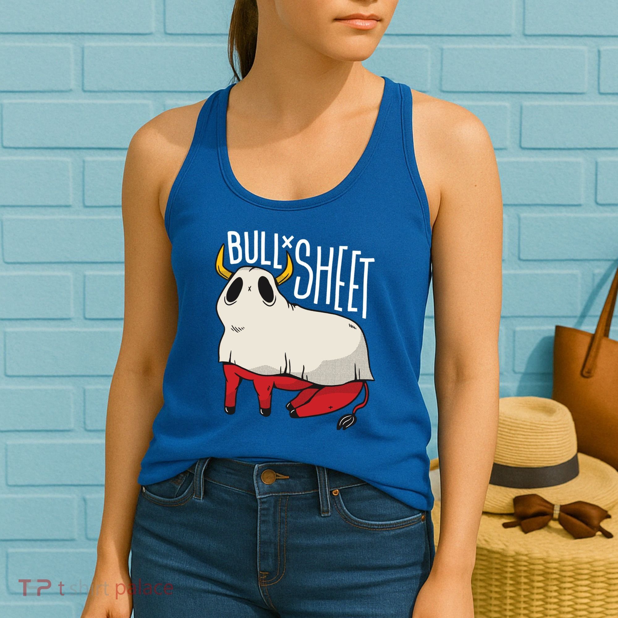 Bull Sheet Women's Tank Top
