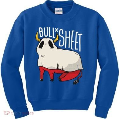 Bull Sheet Kids Sweatshirt