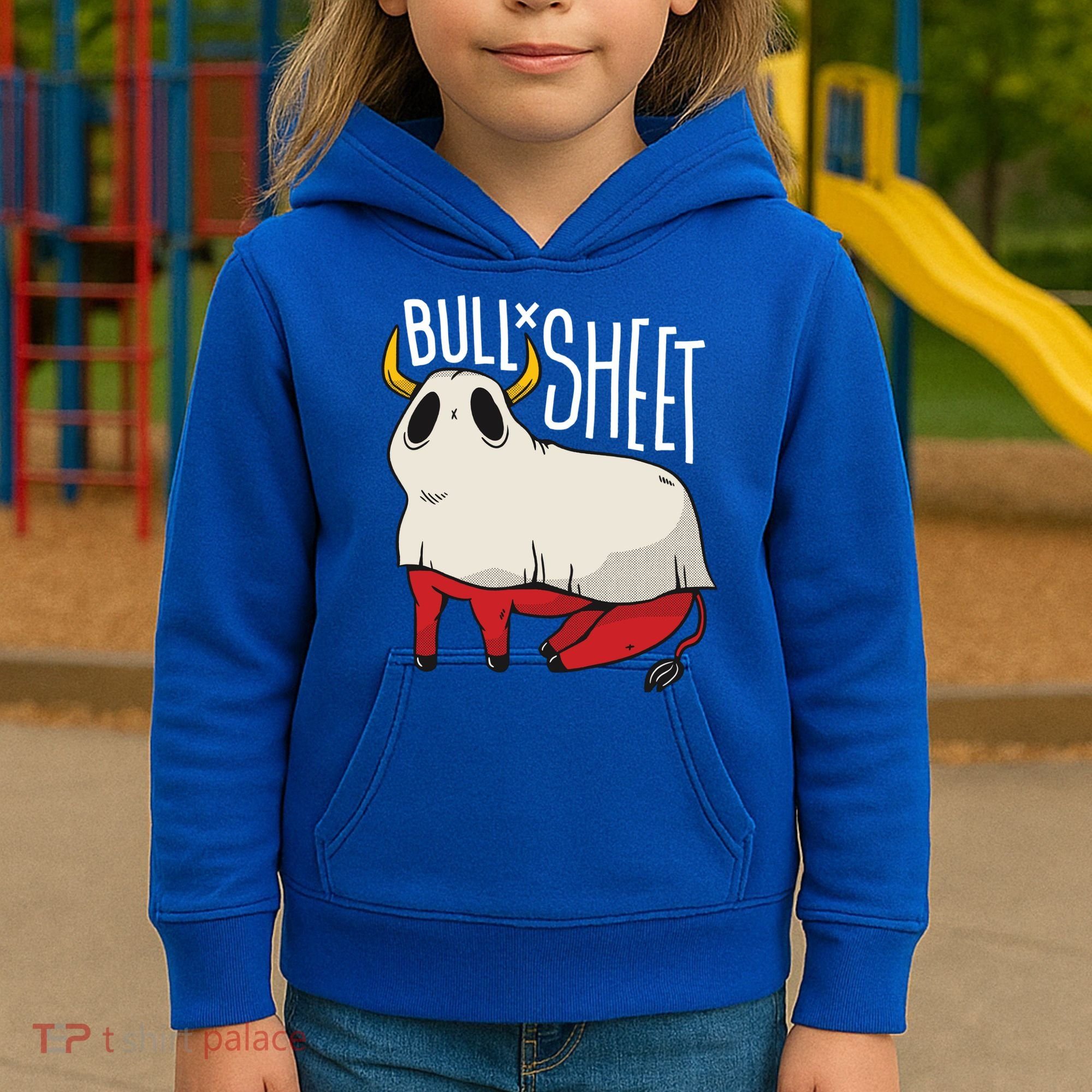 Bull Sheet Kids Hoodie