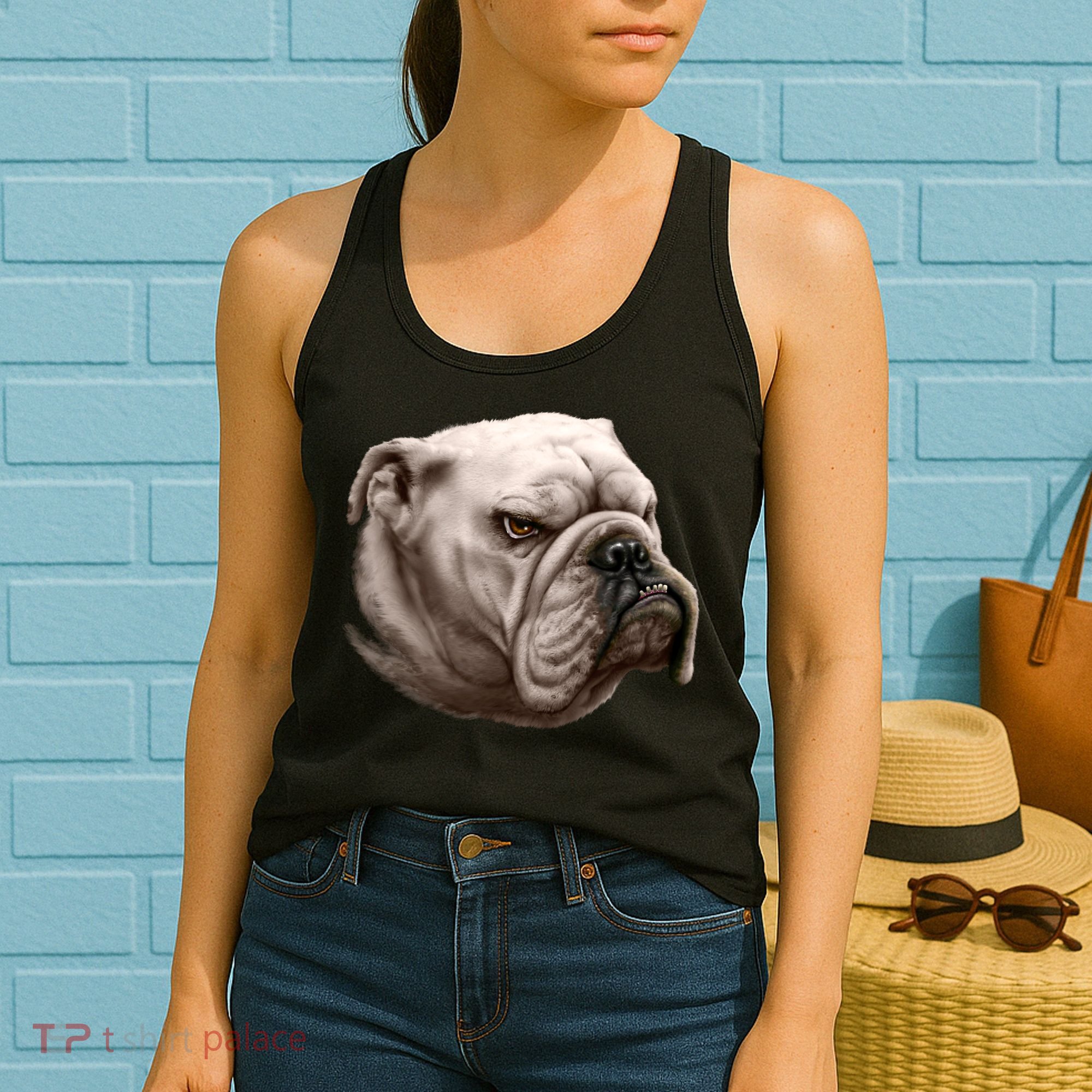 Bulldog Women's Tank Top