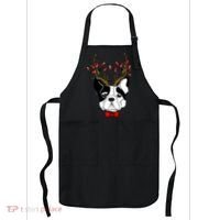Bulldog Deer Antlers Apron thumb 0