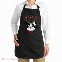 Bulldog Deer Antlers Apron thumb 2