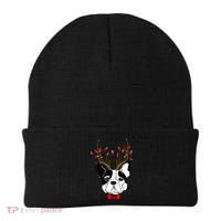 Bulldog Deer Antlers Beanie thumb 0