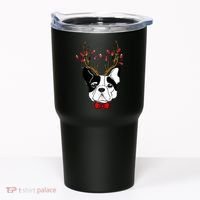 Bulldog Deer Antlers Tumbler thumb 0