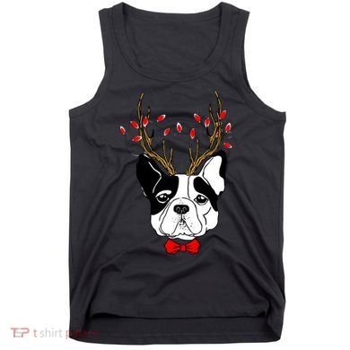Bulldog Deer Antlers Tank Top