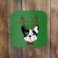 Bulldog Deer Antlers Coaster thumb 0